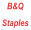 B&Q  Staples