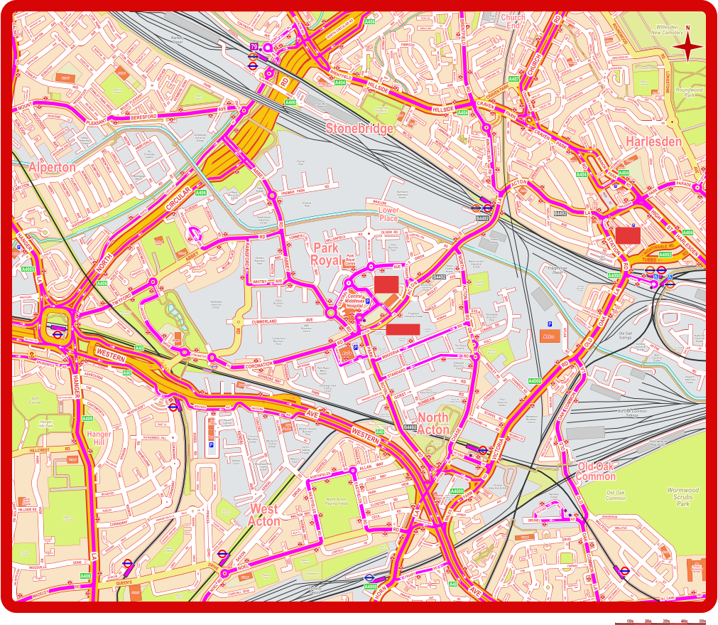                                                                                                                                                  DRIVE QUEEN’S RD HILLCREST CONWAY GROVE ACORN GDNS STOKE PL WEBB PL MINET GDNS BLACKMORE DRIVE PENDOLINO   WAY FARM RD    CLIFTON RD NEW CRES- CENT YARD CROWNHILL RD         CONNAUGHT RD  BAKER PASSAGE  ST. MARYLEBONE CL LANGDON CT HARRISON RD CARLYLE CL WILMERS CT         FIRST DRIVE FIRST DRIVE  CRAVEN PARK MEWS FIG TREE CL MASONS GREEN LA CLIFTON WAY WENDY WAY ATLIP RD  INNOVATION CL  ORCHARD CL  WYCOMBE RD  HAYNES RD VINCENT RD CRAIGMUIR PARK NEWCOMBE PARK LIGHTLEY CL LABURNUM CL   SYLVIA GDNS DEREK AVE MONKS PK GDNS VICARS  BRIDGE  CL  ELMORE CL TIVERTON RD SEATON RD CARLYON CL HAZEL GROVE RIVERSIDE GDNS CLEVELEY  CRESC  CLEVELEY  CRESC  ST. AUGUSTINE’S AVE  LYTHAM GROVE PRIORY GDNS NORBRECK PARADE ABBEY PDE QUILL  ST  WESTGATE  RITZ PARADE ASHBOURNE PDE ROYAL PDE GARTH MEWS HOGARTH CL FOX LA FIR TREE CL CHATSFIELD PL REGENCY CL GROVESIDE CL AYR CT AYR CT HANGER GREEN HANGER GREEN HEATH CROFT CHATSWORTH RISE ASHBOURNE CL BEAUFORT CL KATHLEEN AVE MOAT PL WALTON GDNS WYNTON PL ALWYN GDNS JOSEPH AVE SPARKS CL FRIARY PARK CT LYNTON TERR CURTIS DRIVE VARDON CL FERGUSON DRIVE SIMPSON DRIVE OSMUND ST DUNCAN GROVE THE BYE ELM GREEN WENTWORTH MEWS TUNLEY RD CHALLENGE CL BEVERIDGE RD CHURCH CHURCH PATH PATH FRANKLYN RD THE DRIVE HARLESDEN LA FAIRFIELD CT RIVINGTON CT BRITTAGE RD HOLLY CL GILBERT PL SAWYER CT RUSSELL CL JAMES DUDSON CT MEADOW GARTH MEADOW GARTH CONDUIT WAY Royale Leisure Park Kendal Court Concord Business Centre Westpoint Trading Estate Westwood Park Trading Estate Western Avenue Business Park Heron Trading Estate Alliance Court MASONS GREEN LA Vue Cinema Megabowl Diageo Asda Central Middlesex Hospital B&Q Staples Travelodge Park Royal Metro Centre Sovereign Park Trading Estate AMC Business Centre Cumberland Business Park Northfield Industrial Estate Genesis Business Park Space Business Park Grand Union Industrial Estate Tudor Estate Premier Park Premier Park Townsend Industrial Estate Royal London Industrial Estate Oliver Business Park Powergate Business Park Hanover West Industrial Estate Felnex Trading Estate Frogmore Industrial Estate The Mill Trading Estate Peter James Enterprise Centre Fairview Estate Cromwell Centre The Chase Centre Oakwood Business Park Bush Industrial Estate Chase Rd Trading Estate Pilot Industrial  Centre Westwood Business  Centre Lower Park Trading Estate Victoria Industrial Estate Westway Estate Makro Old Oak Common Sidings Old Oak Sidings Gateway Industrial  Estate Apex Industrial  Estate Hogarth Industrial  Estate Hythe Rd Industrial  Estate The Triangle Business Centre The New Business Centre Freightliner Depot Bus Depot Power Station Royal Mail Depot Railway Depot Power Station Northfields Industrial Estate Abbey Industrial Estate The Silverdale Centre Montague Works Brent Recycling Centre Wickes County Court Library School School School School School School School School School Bridge Park Leisure Centre School School School Twyford Abbey School Ealing Cygnet Hospital School School School School HM Prison Wormwood Scrubs North Acton Business Park Railway Depot North Acton Playing Fields Sports Ground Sports Ground Playing Field Allotments Playing Field Sports Ground Sports Ground Sports Ground Cricket Ground Hanger Hill Park Golf Course Old Oak Common Wormwood Scrubs Park International Rail Depot Cemetery Sports Ground Cemetery Allotments Sports Ground Open Space Playing Field Recreation Ground Stonebridge Recreation Ground Sports Ground Allotments Willesden New Cemetery Roundwood Park River Brent River Brent River Brent Grand Union Canal (Paddington Branch) Grand Union Canal (Paddington Branch) Grand Union Canal (Paddington Branch) Park Royal North Acton West Acton Hanger Hill Old Oak Common Lower Place Stonebridge Alperton Harlesden Church End A406 A406 A406 A406 A406 A406 A404 A404 A404 A404 A404 A40 A4000 A40 A40 A40 A4000 A4000 A4000 A407 A4005 A4002 B4492 B4492 B4492 B4492 P P P P P P P Ramada Hotel    N WESTERN WESTERN AVE AVE NORTH CIRCULAR RD RD CHURCH HANGER LA HANGER LA LA HORN RD VICTORIA LA OAK OLD ST STATION       RD HIGH HARLESDEN CRAVEN       PARK HILLSIDE CRAVEN PARK CRAVEN PARK HILLSIDE BRENTFIELD POINT PL ARGENTA AVE BERESFORD PLEASANT MOUNT DRIVE PARK HEATHER ABBEY RD ABBEY RD RD ABBEY TWYFORD RAINSFORD RD WHITBY         AVE AVE BODIAM WAY IVEAGH LAKESIDE DRIVE CORONATION RD RD CORONATION WESTERN RD LA ACTON LA    ACTON ACTON LA CENTRAL AVE            BARRETT’S GREEN RD NORTH RD ACTON RD CHASE ROYAL RD PARK RD MINVERVA RD RD STANDARD VICTORIA RD VICTORIA RD PORTAL WAY FARM WALES RD LEAMINGTON PARK RD FRIARY RD RD NOEL RD NORTHFIELDS RD WESTFIELDS EASTFIELDS NOEL  RD RD BRUNEL TELFORD WAY OLD OLD OAK   COMMON LA LA OAK           COMMON RD DU  CANE STATION        APPROACH HIGH STATION RD ST      HARLESDEN MANOR RD PARADE PARK HARLESDEN  RD RD WINCHELSEA MORDAUNT RD KNATCHBULL  RD RD BRENTFIELD WESTERN  AVE BRUNSWICK RD HANGER       GREEN EALING RD TUBBS RD NIGHTINGALE  RD AVE LONGSTONE RD ROUNDWOOD CRAVEN PARK CRAVEN RD NORTH CIRCULAR RD NORTH CIRCULAR RD WESTERN WESTERN AVE AVE WESTERN  AVE RD GORST SUNBEAM RD DRAGOR RD CULLEN WAY HAMPTON MEWS BASHLEY  RD CHANDOS  RD RD SCHOOL    RD RD BETHUNE ST. LEONARD’S VOLT CUNARD    RD AVE RD      EVERITT NEWARK CRESC RD HAROLD AVE WESLEY RD DISRAELI RD STEELE OLIVER  RD RD WILLENFIELD McNICOL DRIVE AVE WAY CUMBERLAND    COMMERCIAL WAY ELDON RD PREMIER   PARK ABBEYFIELDS          CLOSE MOYNE    PLACE ELVEDEN RD PL ELVEDEN GDNS BRENTMEAD GDNS HUXLEY PARK AVE PARK CL SPENCER CL ST. ANNE’S GDNS BISPHAM   RD JOHNSONS  WAY PARK SOVEREIGN BRITANNIA WAY RADNOR WAY TRADING ESTATE RD PORTAL WAY REGENCY ST JENNER AVE SEACOLE CL WELLS HOUSE RD MIDLAND TERR     SHAFTESBURY GDNS RD ATLAS CHANNEL GATE RD GOODHALL  ST GOODHALL ST STEPHENSON ST PL CREWE RD HARLEY BRAMSHILL RD CAPLE RD AVE MINET FAIRLIGHT  AVE RD WAXLOW RD MORDAUNT MILTON AVE GREENWOOD TERR SHELLEY RD HONEYWOOD  RD RANELAGH  RD AVENUE RD WENDOVER RD BUCKINGHAM RD BUCKINGHAM MEWS THE CROFT RD NICOLL GREENHILL PK GREENHILL RD CECIL RD BAKER RD PARK    RD ST. ALBANS RD EMERALD RD    SHREWSBURY CRESC LAWRENCE AVE CARLYLE RD STACEY RD WINDRUSH RD BEAMES  RD JOHNSON RD SHAKESPEARE     RD CHELSEA  CLOSE WESLEY  RD SHAKESPEARE AVE AVE FAWOOD AVE HILLTOP RD WOOD WAY  TWYBRIDGE WAY WYBORNE CONDUIT WAY SUNNY CRESC KENDAL AVE KENDAL AVE RD ALLIANCE RD CONCORD MANSFIELD RD RD DUKES CONNELL CRESC RD WATER RD QUEENSBURY RD CARLYON AVE LONGLEY RD ABBEYDALE AVE ABBEY AVE WOODSIDE SUNLEIGH RD WOODSIDE WOODSIDE END CL WOODSIDE PL BRENTVALE AVE AVE BUMFORD NORWOOD AVE AVE FULWOOD CRABTREE AVE MOUNT PLEASANT HIGHCROFT AVE KENMERE GDNS AVE AVE LYON  PARK RD LYON  PARK STANLEY PARK DRIVE  WOODSTOCK AVE STANLEY AVE HILLFIELD AVE DOROTHY AVE CLAYTON HIGHMEAD CRESC VALLEY  GDNS BRIDGE WAY DOUGLAS AVE WESTBURY AVE WESTBURY RD VICTOR GROVE KATHLEEN AVE EGERTON   RD NEWTON   RD LOMOND CL ROWLEY CL MARQUIS CL THE GRANGE BELMONT  AVE AVE TOKYNGTON ALDBURY AVE AVE PARK BRENT CRESC SANDALL RD BRUNSWICK GDNS SANDALL CL GARRICK CL GREYSTOKE GDNS PARK VIEW RD HILLSIDE RD RD CROFTON GDNS WOODVILLE WESTBURY RD STATION RD   BOILEAU RD LA HANGER             VALE HANGER VALE LA VALE LA HANGER VIEW WAY MONKS DRIVE RD LINKS TUDOR GDNS GDNS PRINCES PRINCES     GDNS PRINCES     GDNS TUDOR GDNS GOLF RD GREEN VALE DEENA CL GARAGE RD CORINGWAY CORINGWAY CORINGWAY BEAUFORT RD AUDLEY RD RIDINGS THE RIDINGS THE ASHBOURNE ASHBOURNE RD RD CHATSWORTH RD HEATHCROFT ROTHERWICK  HILL DALLAS RD HEATH CL EAST CL CHURCHILL  GDNS DRIVE SAXON ALLAN     WAY COURT     WAY VIEW PARK CLOISTER           RD CECIL RD HIGHFIELD RD CANADA RD HIGHFIELD RD WILFRID GDNS CANADA     CRESC LUCY CRESC BALFOUR RD NORMAN  WAY WALTON  WAY HOWARD CL THE LINK LOWFIELD RD RD FRIARY AVE EMANUEL THE DRIVE YORK RD WAY ROSEBANK AVE PERRY COTTON AVE AVE COTTON        ANDERSON CL DRIVE LONG THE FAIRWAY          THE CRESCENT THE CRESCENT THE APPROACH WULFSTAN ST ERCONWALD ST BRAYBROOK ST MELLITUS ST STOKESLEY ST ST HENCHMAN FITZNEAL ST FOLIOT ST BRASSIE AVE BRASSIE AVE RD ST. ANDREW’S RD HOYLAKE AVE CARLISLE MUIRFIELD THE TEE TAYLORS             GREEN TAYLORS             GREEN MASHIE RD THE GREEN THE GREEN BRAID AVE RD HYTHE          SALTER ST RUCKLIDGE AVE RD EGHORN CHOLMONDLEY AVE RADCLIFFE AVE ANCONA RD AVE SELLONS CROWNHILL RD HARLESDEN GDNS AVE ST. JOHN’S RD BURNS ST. MARY’S RD CHARLTON RD ASHDON          RD BOLTON RD SPRINGWELL AVE    SELLONS AVE RD DRAYTON  FAWCETT RD RD CHADWICK RD FRY FORTUNEGATE RD FORTUNEGATE RD FORTUNEGATE RD MARIAN WAY RD OLDFIELD AMBLESIDE RD HAWKSHEAD RD OUTGATE RD CRESC CURZON RD LEOPOLD REDFERN        RD GLYNFIELD RD BROWNLOW RD GOODSON  RD NORTHCOTE  RD SUFFOLK  RD NORFOLK  RD WEST ELLA  RD INMAN  RD TUNLEY  RD RD BUTLER RD HAWKINS GIFFORD  RD CREUKHORNE  RD ARMSTRONG  RD PAULET          WAY CREUKHORNE  RD DIXON WAY RD BRUCE CASSELDEN  RD HAZELDEAN  RD ALRIC  AVE SELWYN  RD ARTESIAN  CL LEICESTER  RD GLOUCESTER          CL MELVILLE   RD STONEBRIDGE PK KINGTHORPE RD BARRS RD TATAM  RD BEECH  WAY MORLAND GDNS MARSHALL ST CRAWFORD ST BRETT CRESC THE AVENUE SAPPHIRE RD DIAMOND ST RUBY           ST EXTON RD MANDELA CL BARRY RD WEST END CL FIELD WAY FOXHOLT GDNS DURAND WAY 100m 200m 300m 400m 500m H&R Park Royal Centre JUBILEE CL Harlesden Plaza HARROW RD  WAY MADELEY RD TAVISTOCK RD PARK 79