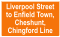 Liverpool Street to Enfield Town, Cheshunt,  Chingford Line