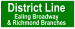 District Line Ealing Broadway & Richmond Branches