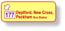  177 Deptford, New Cross,  Peckham Bus Station
