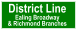 District Line Ealing Broadway & Richmond Branches