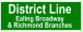 District Line Ealing Broadway & Richmond Branches