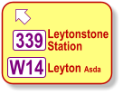    Leyton Asda W14 339 Leytonstone  Station