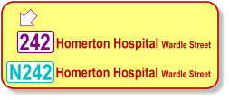    Homerton Hospital Wardle Street 242 N242   Homerton Hospital Wardle Street