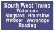 South West Trains Waterloo - Kingston   Hounslow Windsor   Weybridge Reading