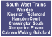 South West Trains Waterloo - Kingston   Richmond  Hampton Court Chessington South    Shepperton Epsom  Cobham Woking Guildford