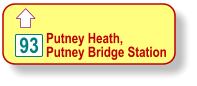  Putney Heath, Putney Bridge Station 93