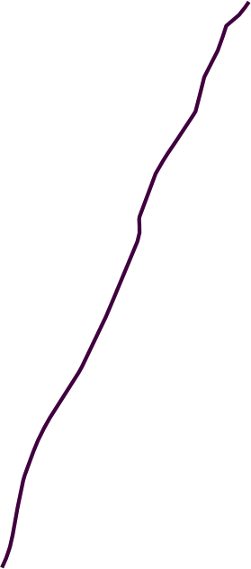 Route N1 towards Thamesmead